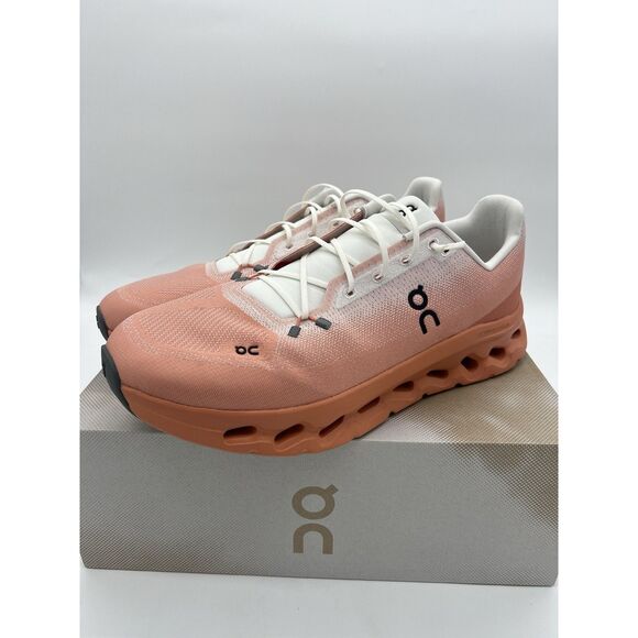 On Cloudtilt Ivory Canyon Orange White Running Shoes 3ME10103285 Men's Size 14 - Picture 2 of 9